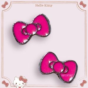 Hello Kitty Bow Floating Locket Charm